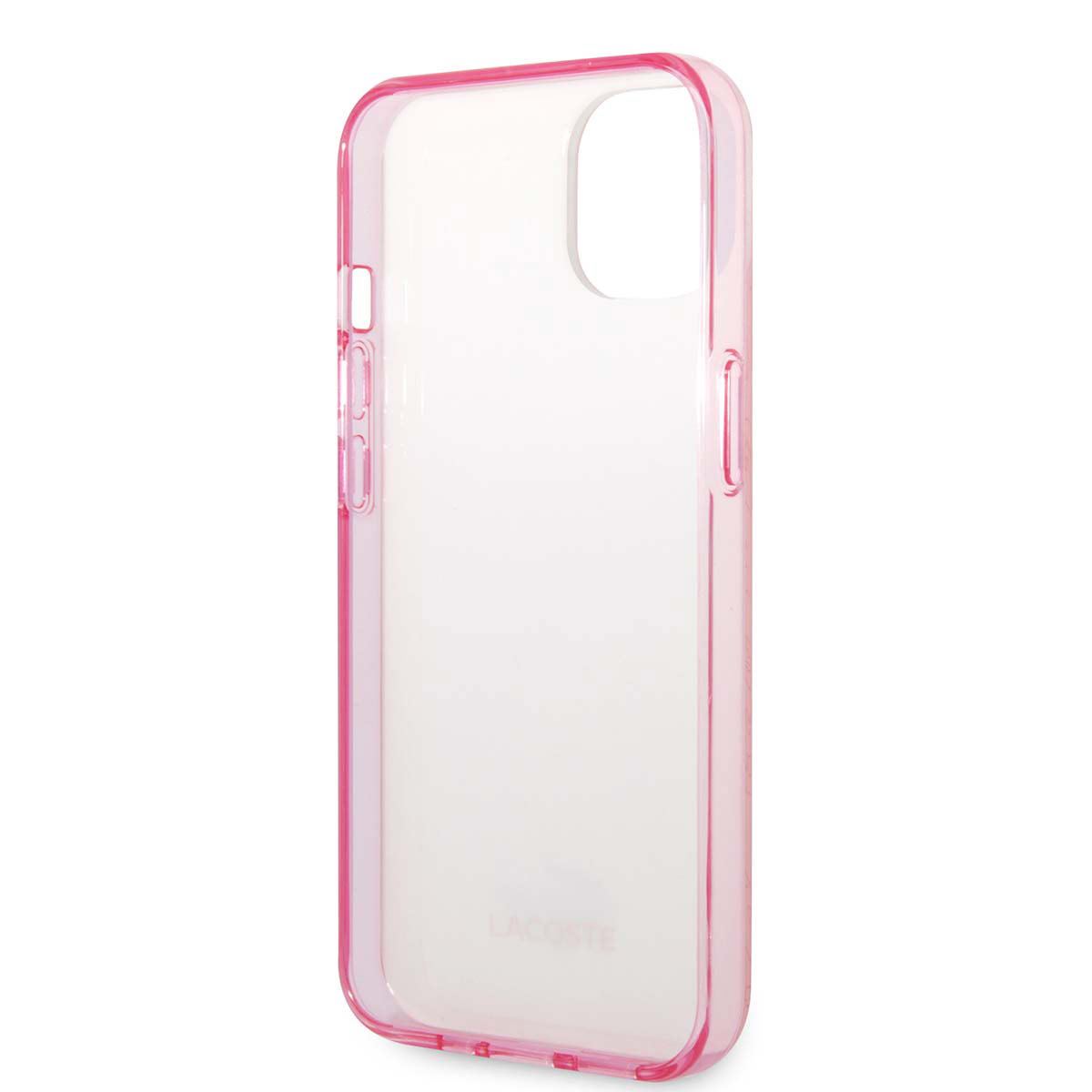 Funda Lacoste iphone 14 plus rosa