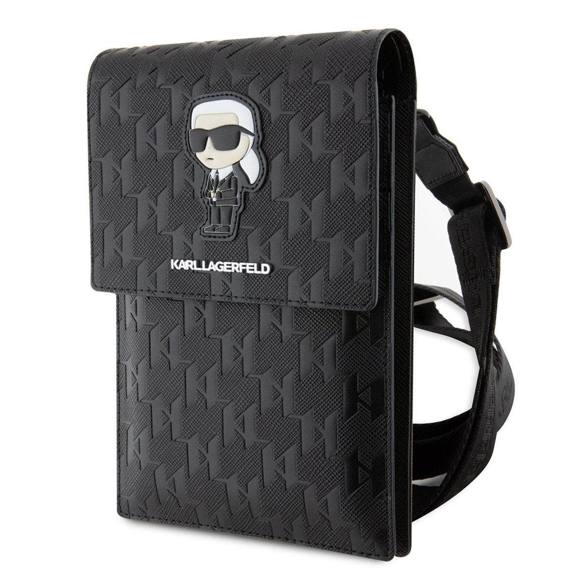 Wallet Karl Lagerfeld Clásica Negra Universal