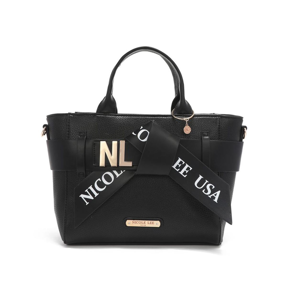 Bolso Nicole Lee Tote Color Negro Para Mujer