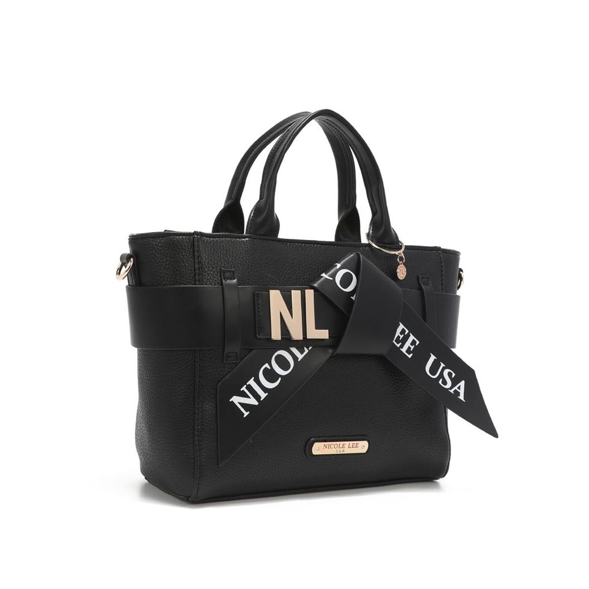 Bolso Nicole Lee Tote Color Negro Para Mujer