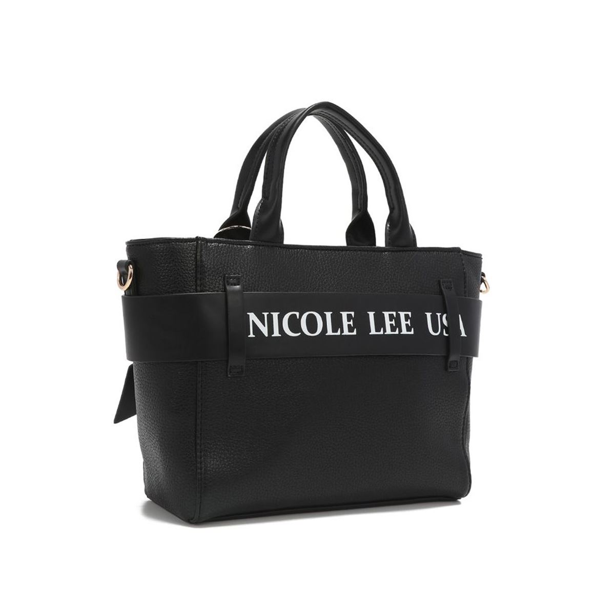 Bolso Nicole Lee Tote Color Negro Para Mujer