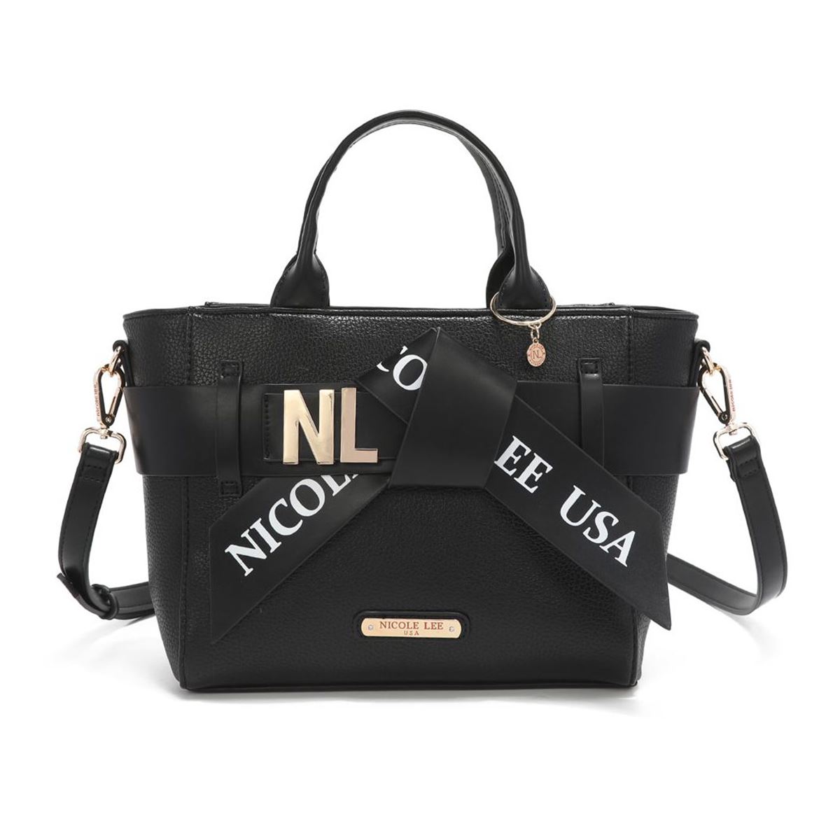 Bolso Nicole Lee Tote Color Negro Para Mujer