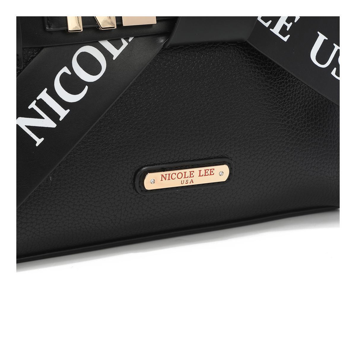Bolso Nicole Lee Tote Color Negro Para Mujer