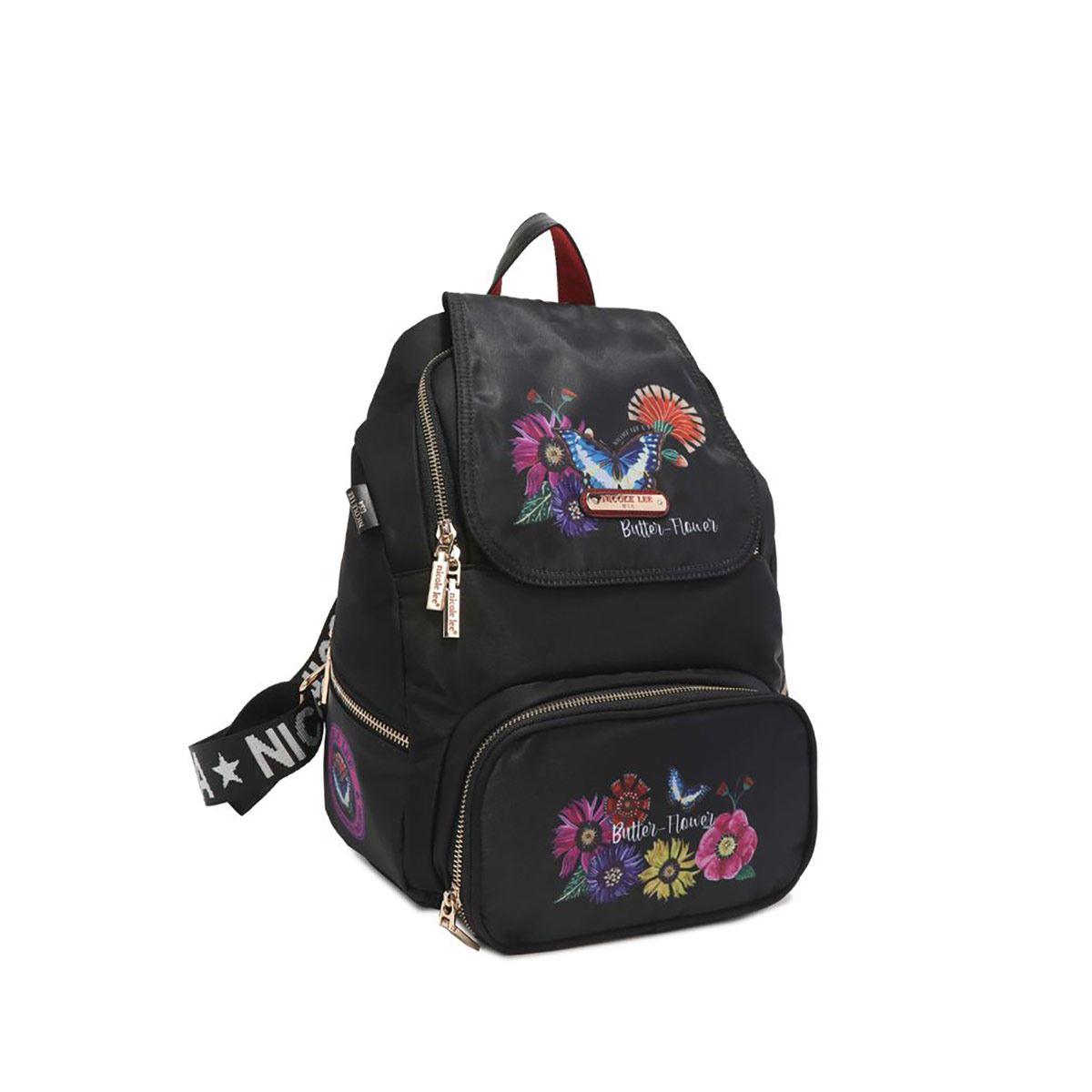 Mochila Nicole Lee Color Negro Para Mujer