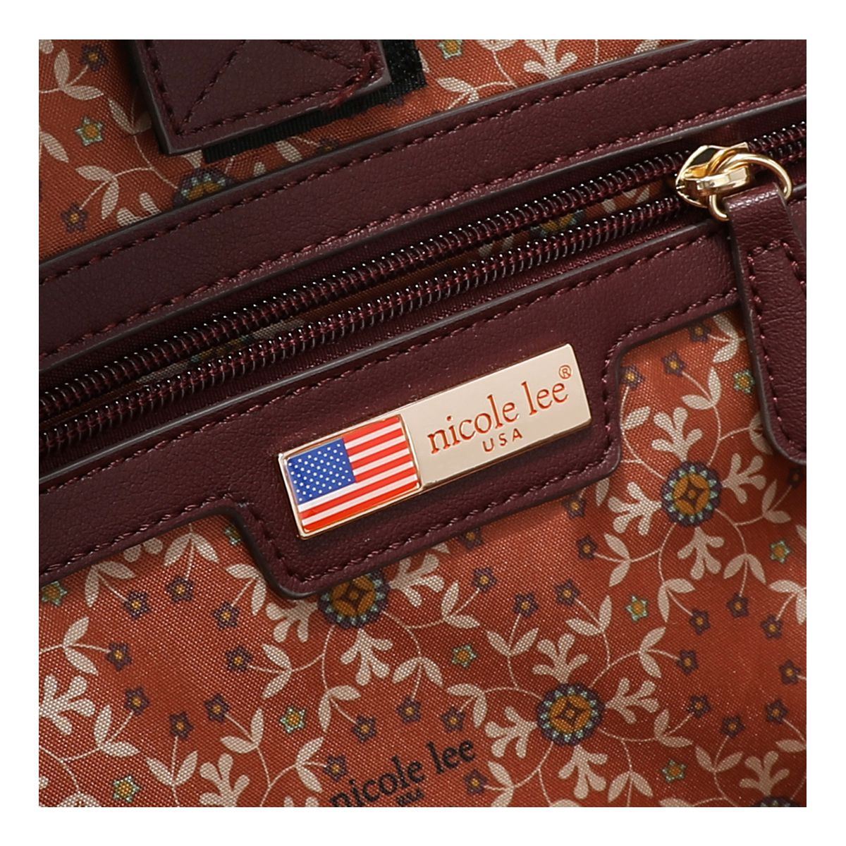 Mochila Alma de Colores Nicole Lee Negra para Mujer