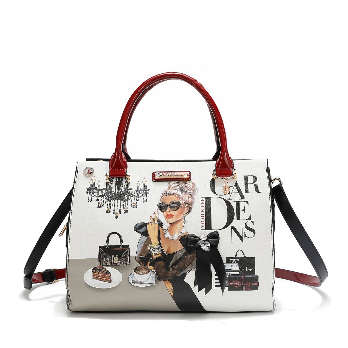 Bolso Nicole Lee Negro Lady In Black para Mujer