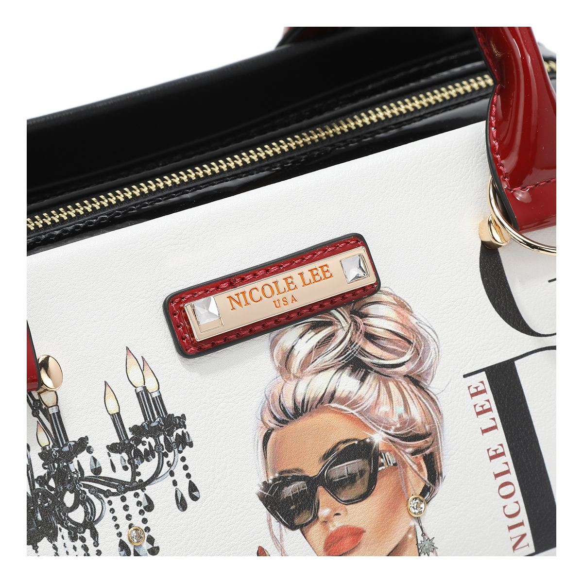 Bolso Nicole Lee Negro Lady In Black para Mujer