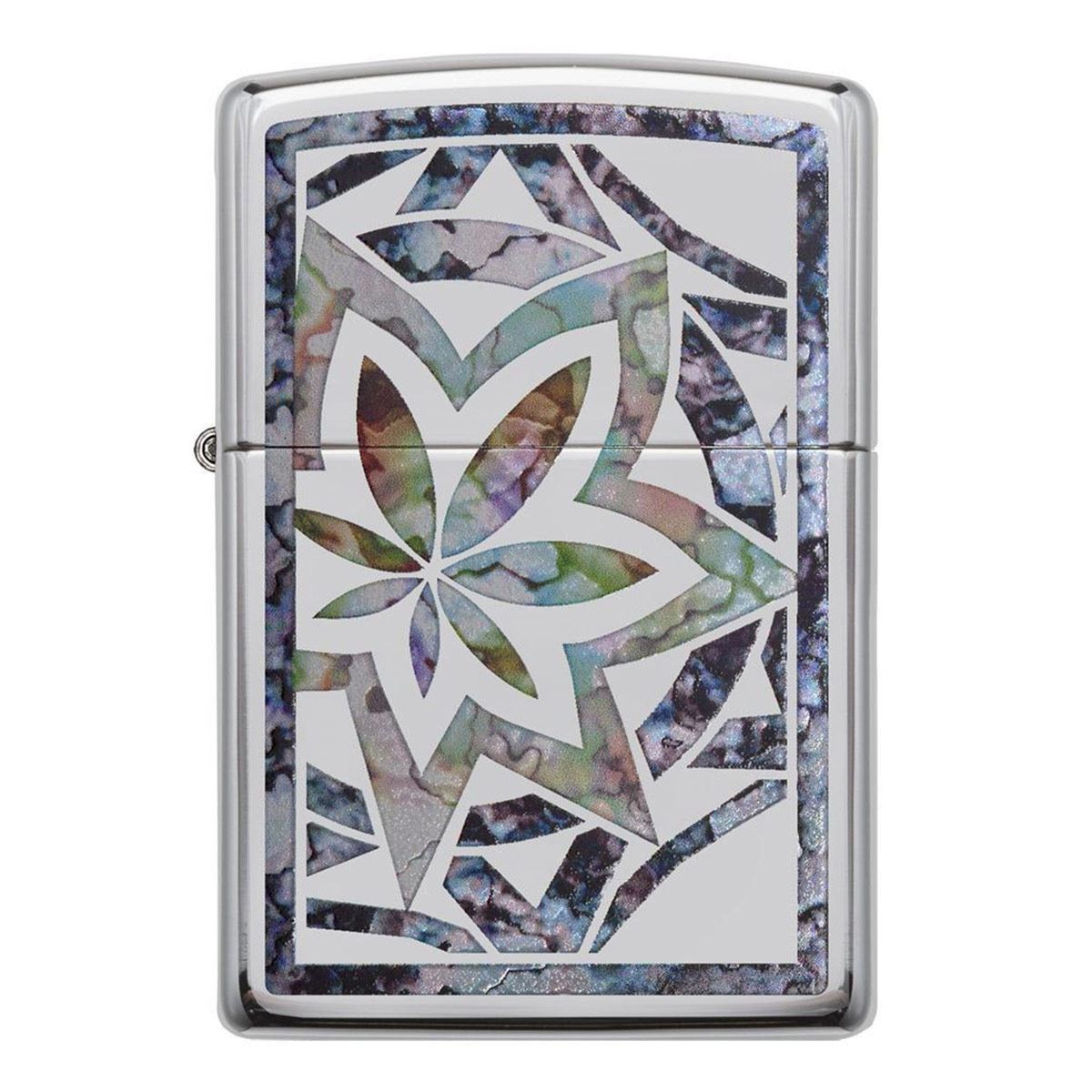 Encendedor Zippo hoja de colores