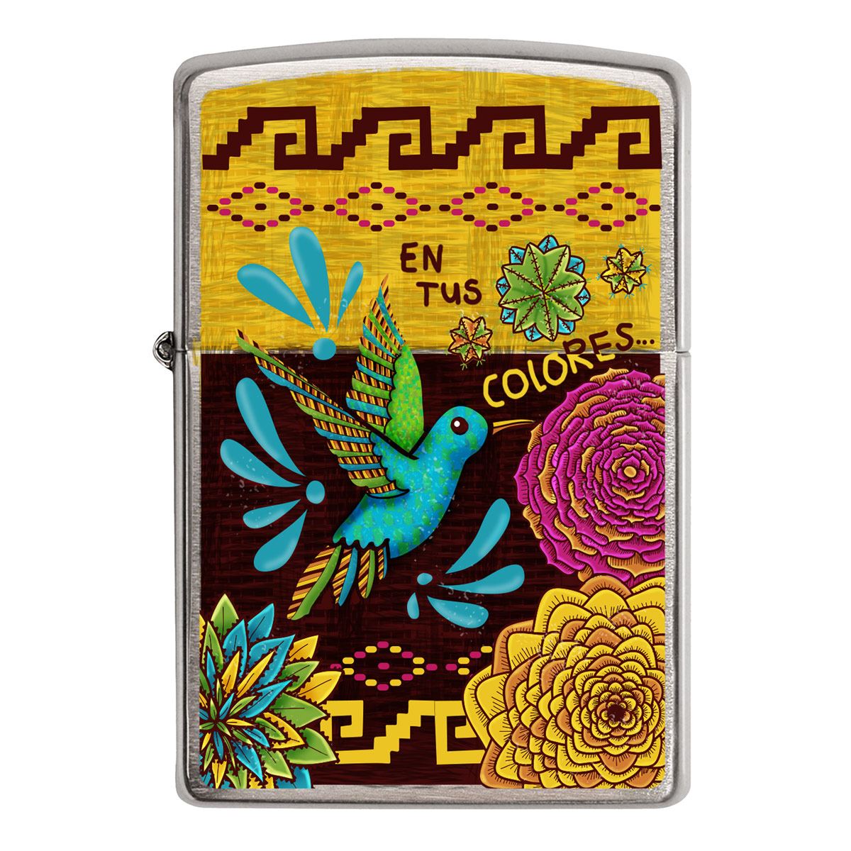 Encendedor Zippo Diseña Tu México La Magia de Tus Colores