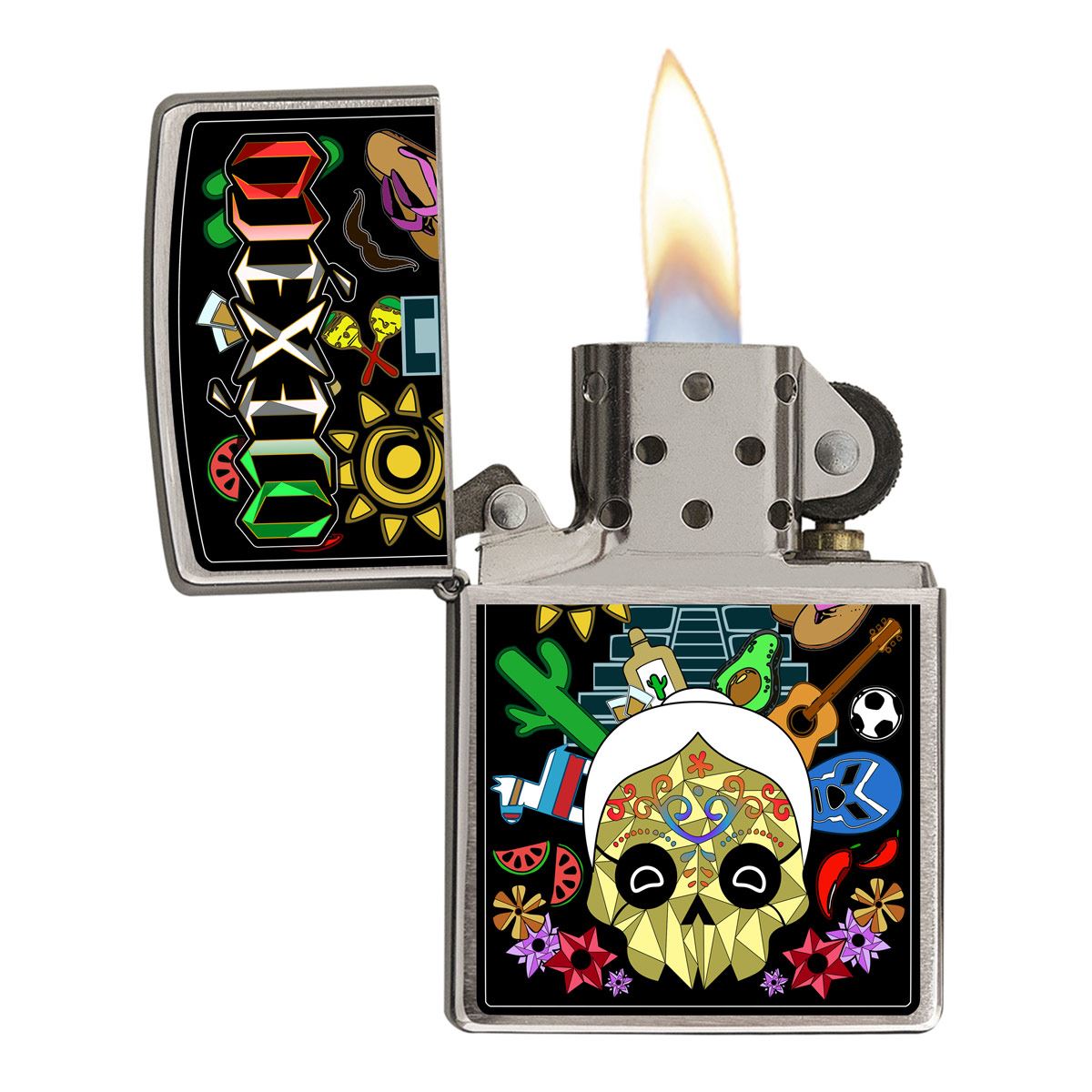 Encendedor Zippo Diseña Tú México Vida Mexicana