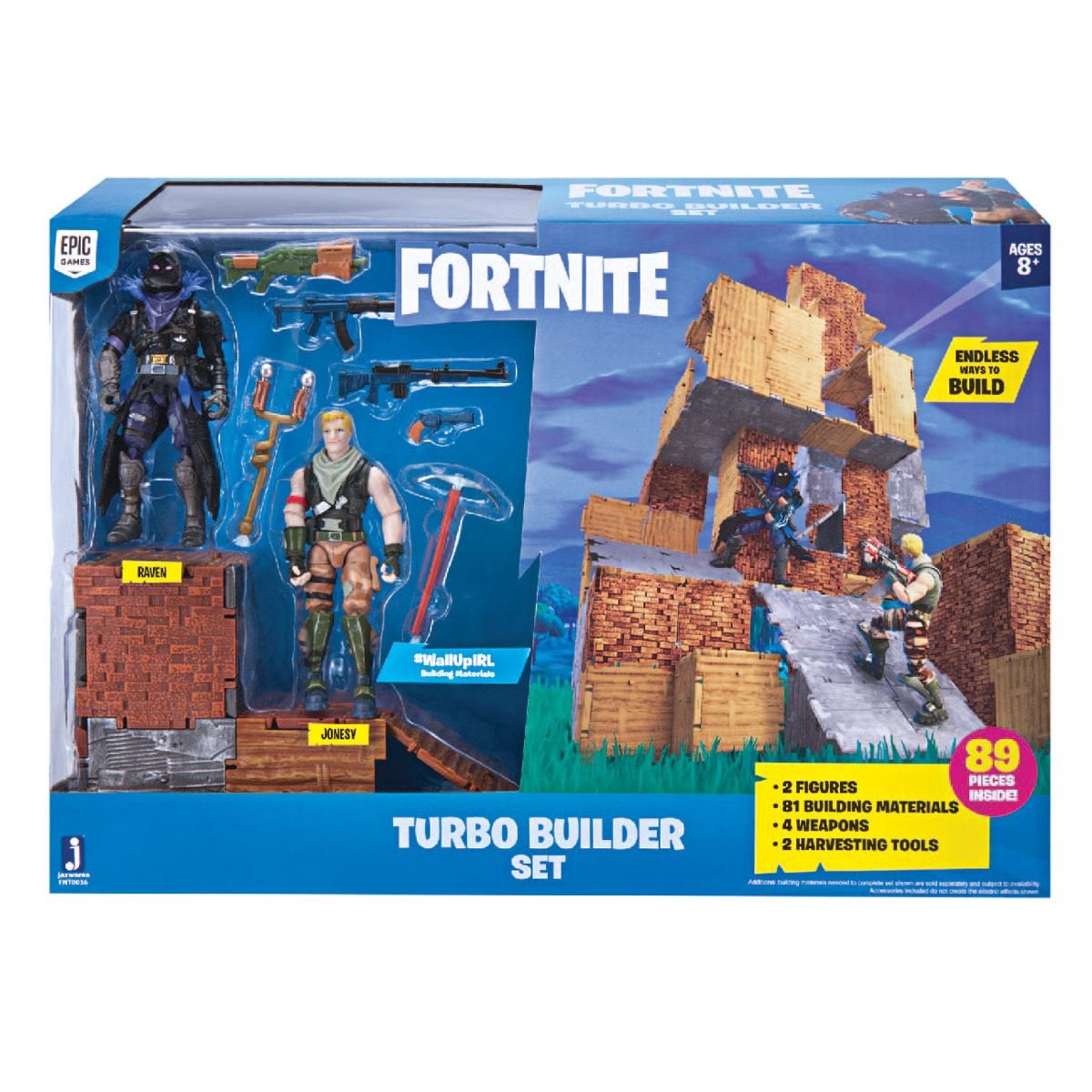 Set Fortnite "Turbo Builder" con accesorios