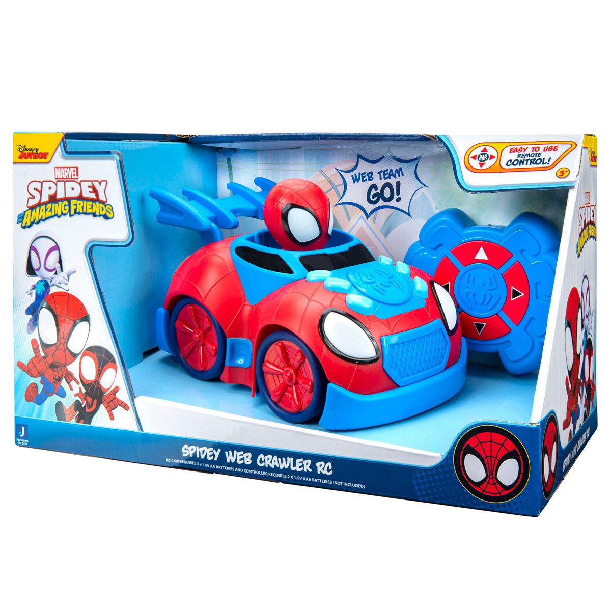 Coche Radio Control Spidey Web Crawler