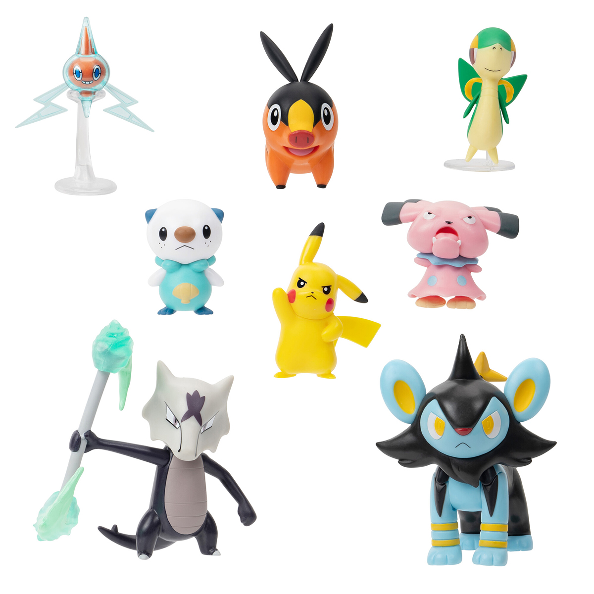 Set Figuras de Acción Pokémon ¡8 Personajes!