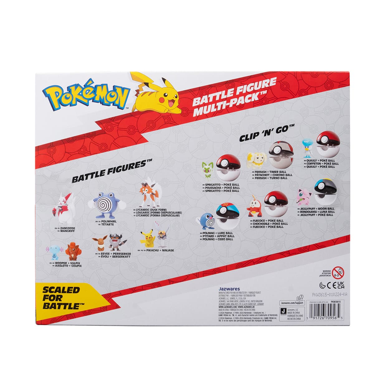 Set Figuras de Acción Pokémon ¡8 Personajes!