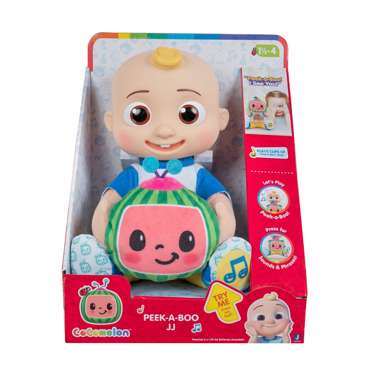 Peluche con Sonido Peekaboo Cocomelon