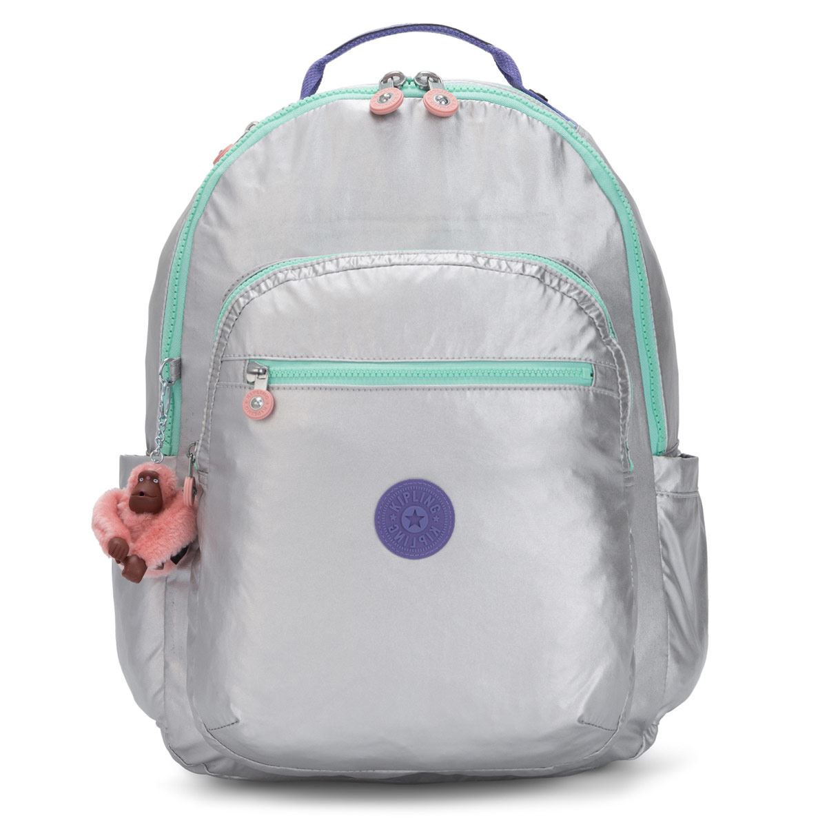 Mochila Kipling Metálico