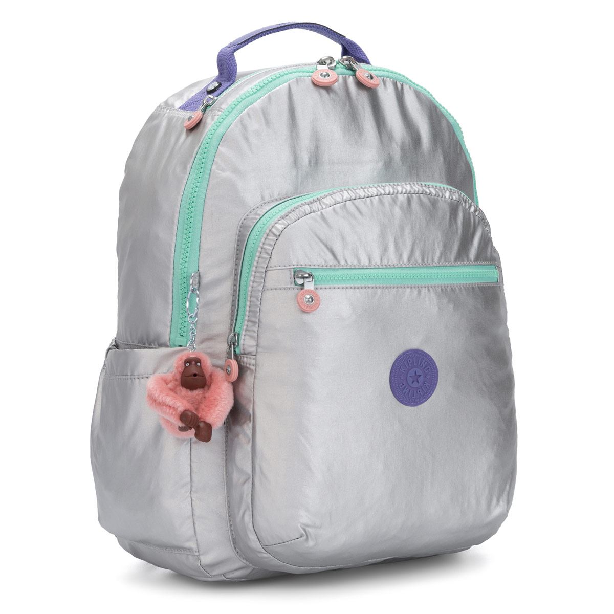 Mochila Kipling Metálico