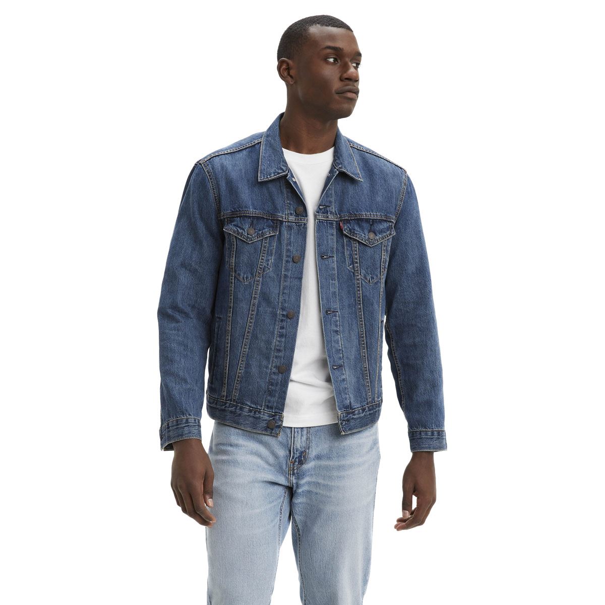 Chamarra Mezclilla Azul Levi´s Mediana Levi's The Trucker Jacket