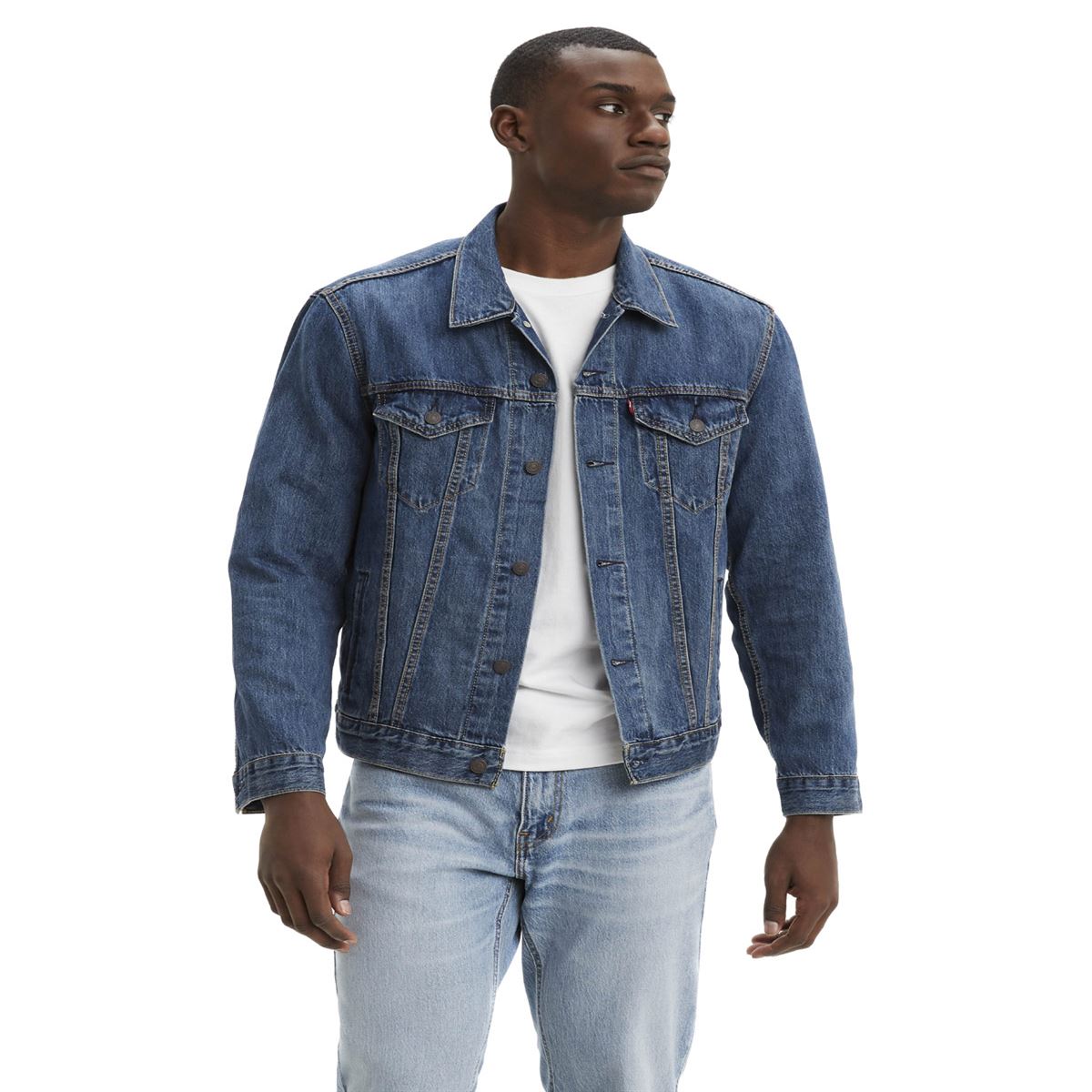 Chamarra Mezclilla Azul Extra Grande Levi's The Trucker Jacket