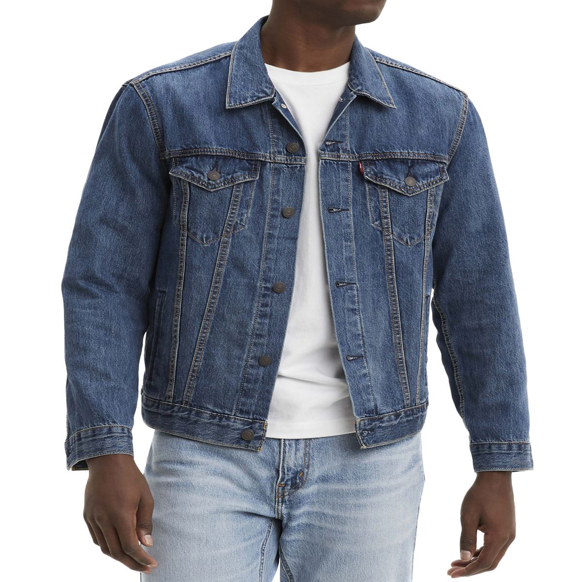 Chamarra Mezclilla Azul Extra Grande Levi's The Trucker Jacket