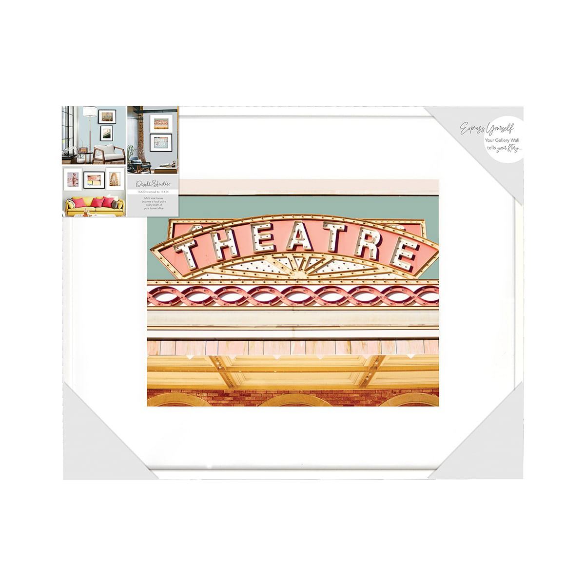 Cuadro para foto modelo 7E21-20M color blanco