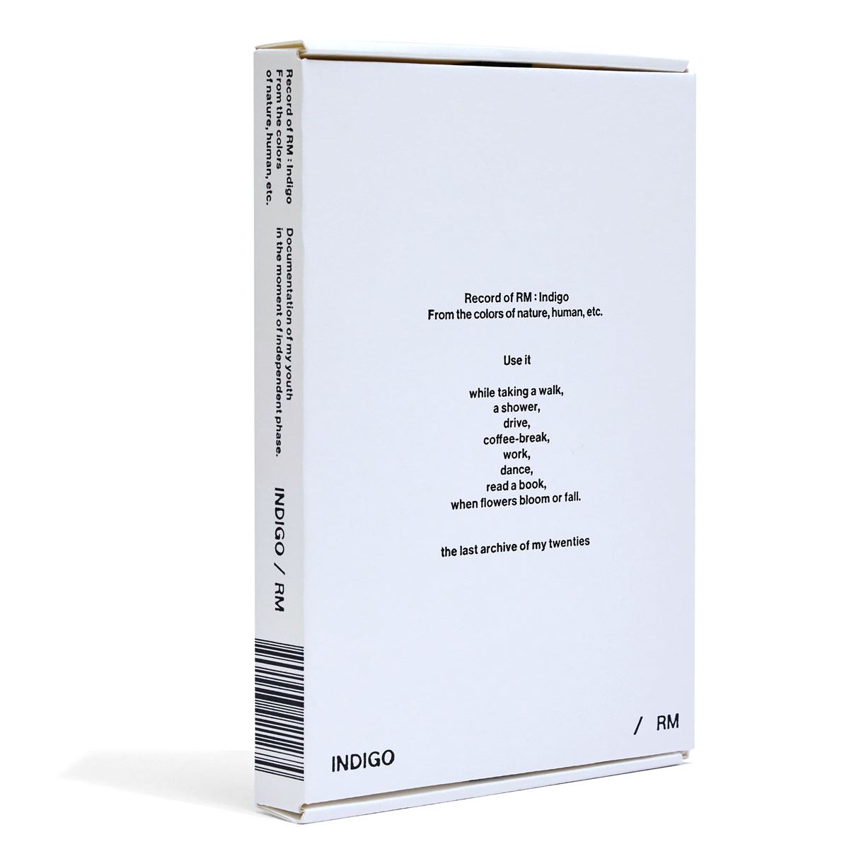 CD Bts - Rm Indigo Book Edition