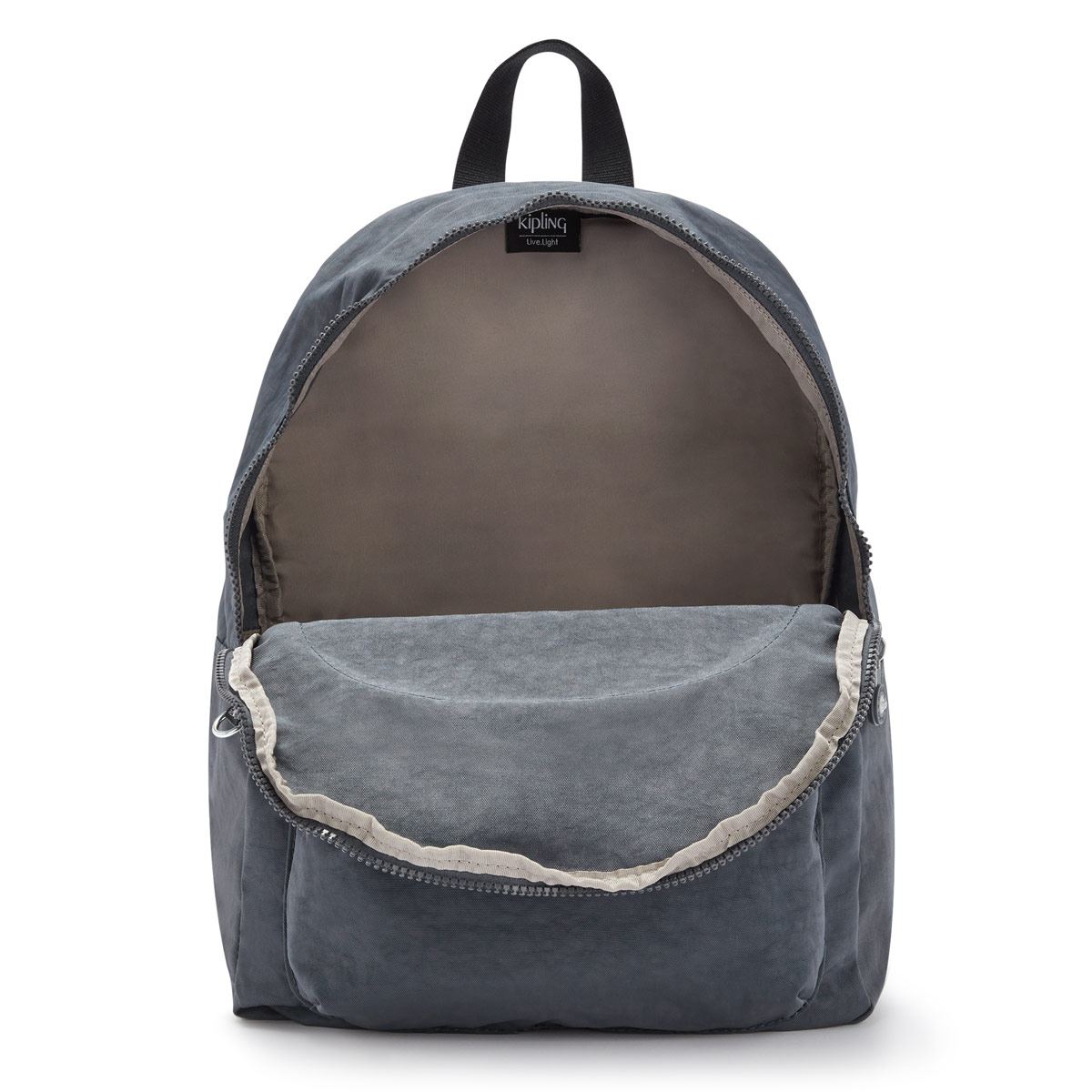 Mochila Kipling gris
