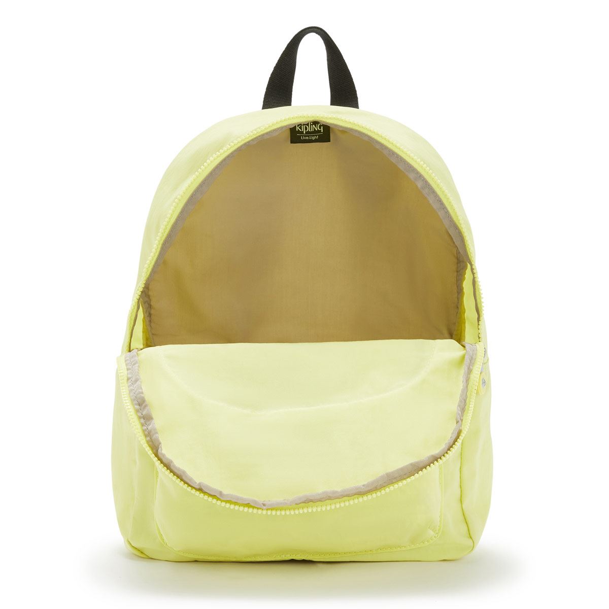 Mochila Kipling verde limón