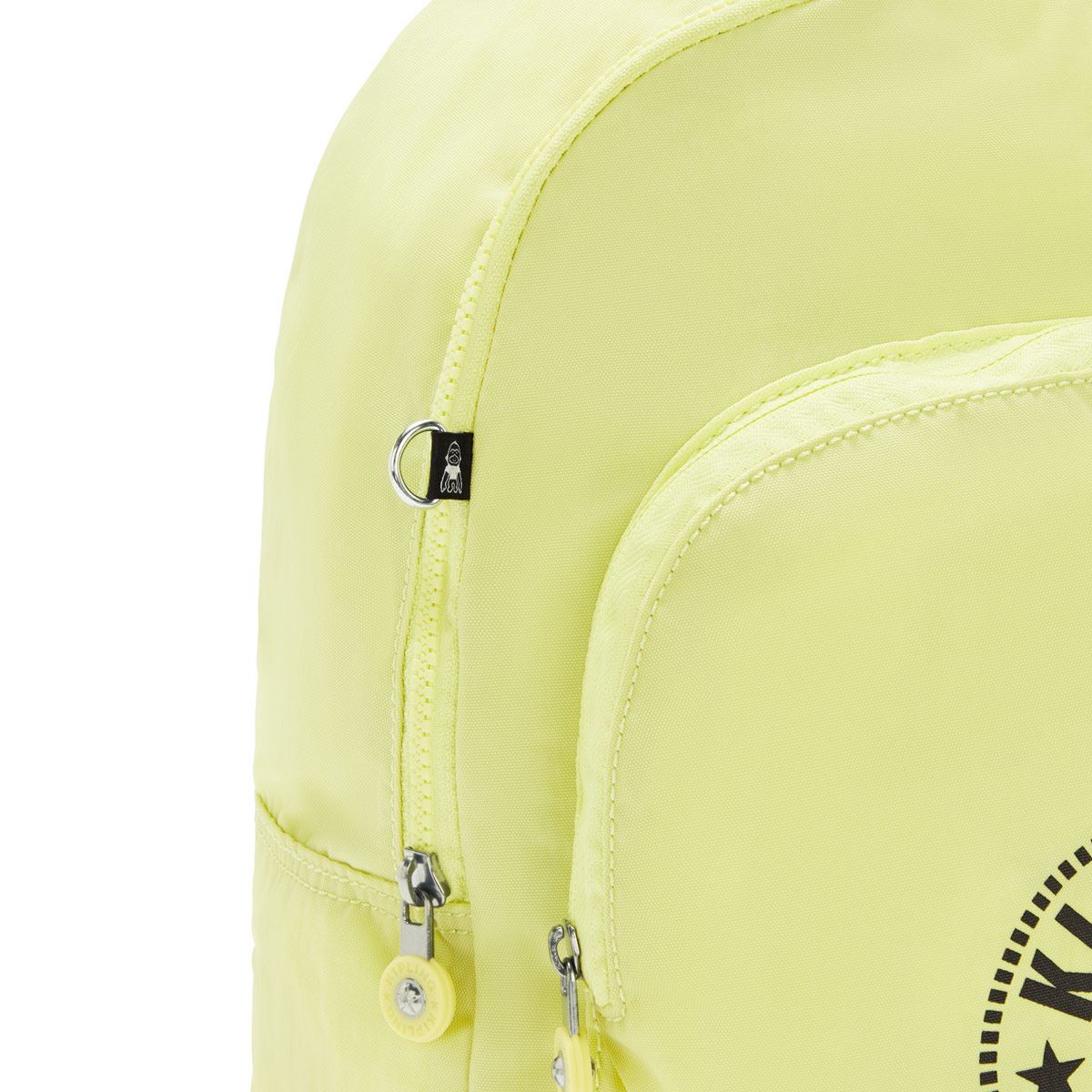 Mochila Kipling verde limón