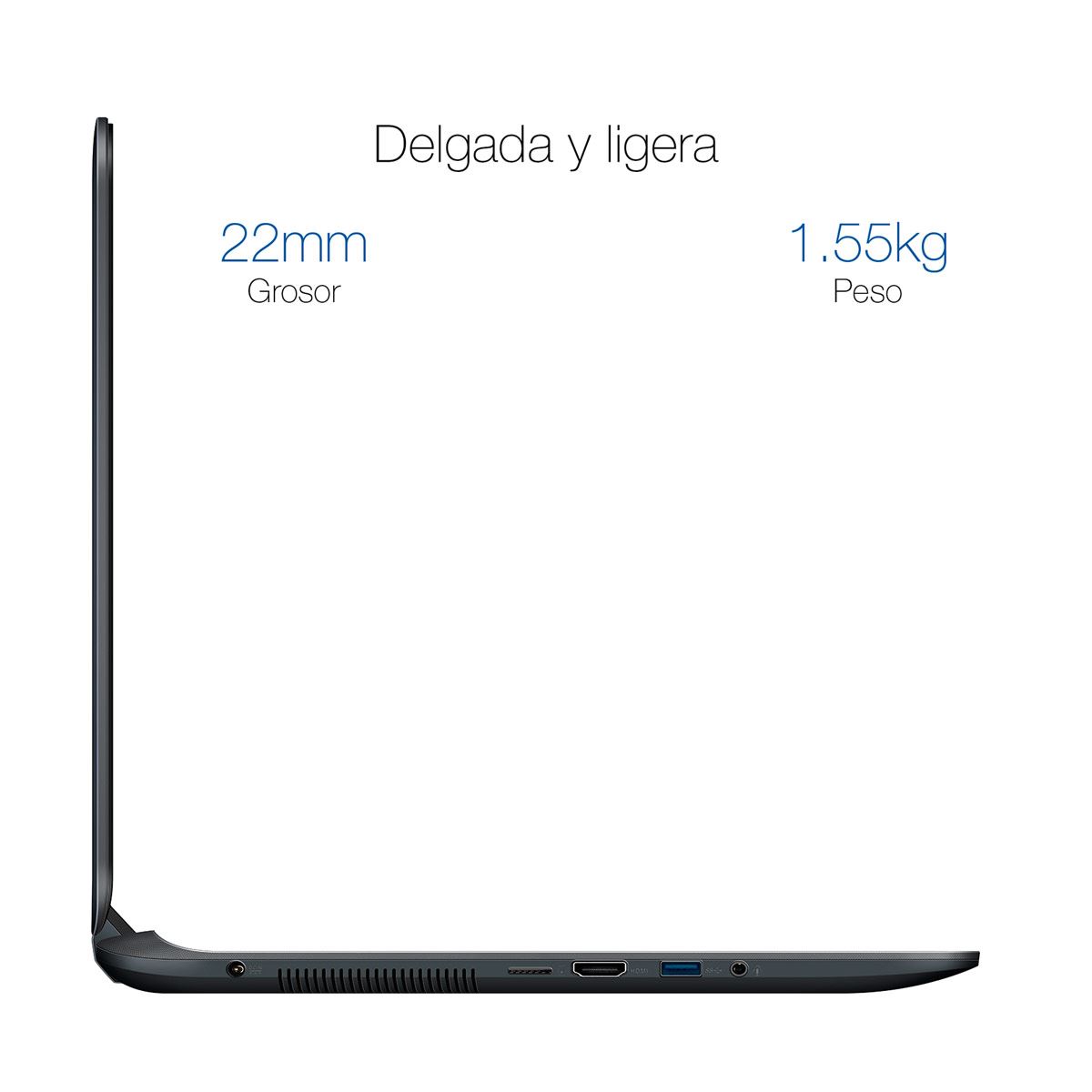 Laptop Asus 14" X407MA-BV279T Gris