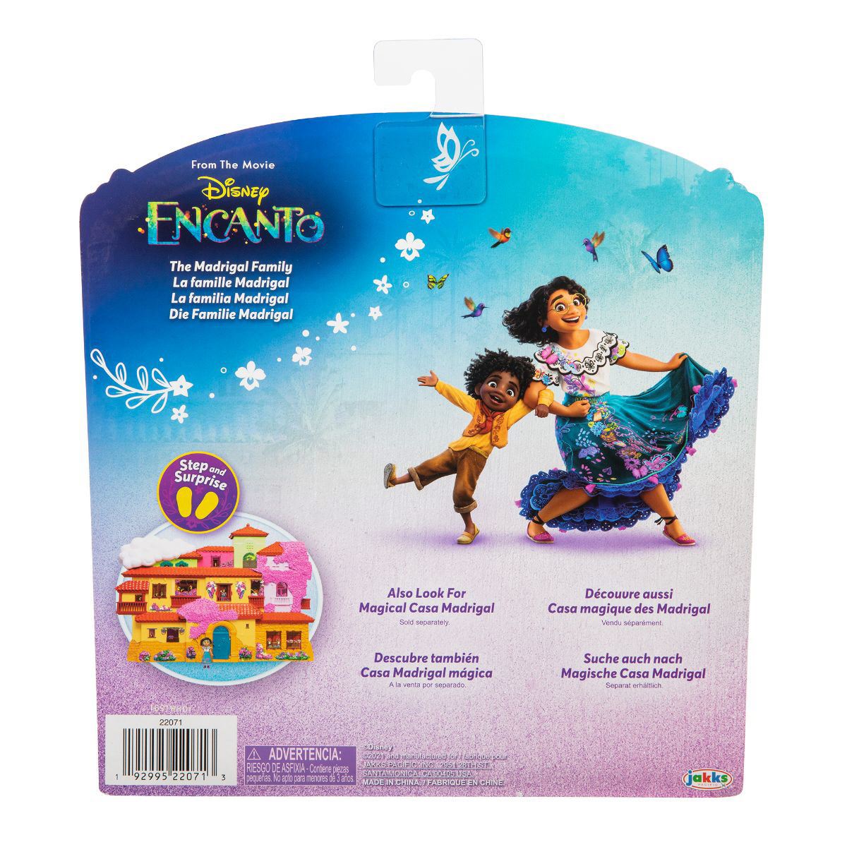 Madrigal Juego de Muñecos 6 pack Familia