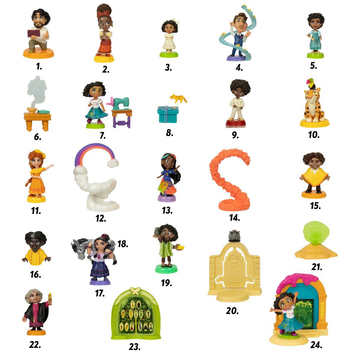 Encanto Casa Madrigal Calendario de Adviento