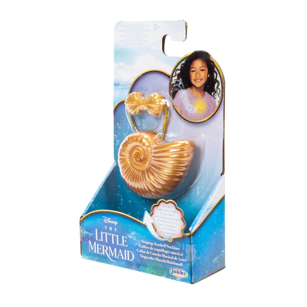 Ariel Little Mermaid Live Action Collar Concha de Mar