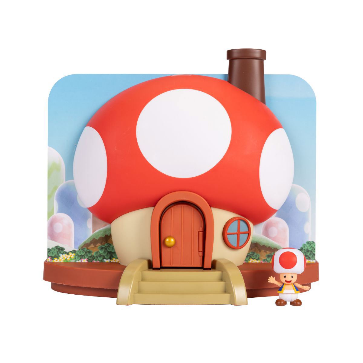 Super Mario Nintendo Dlx Toad House Playset