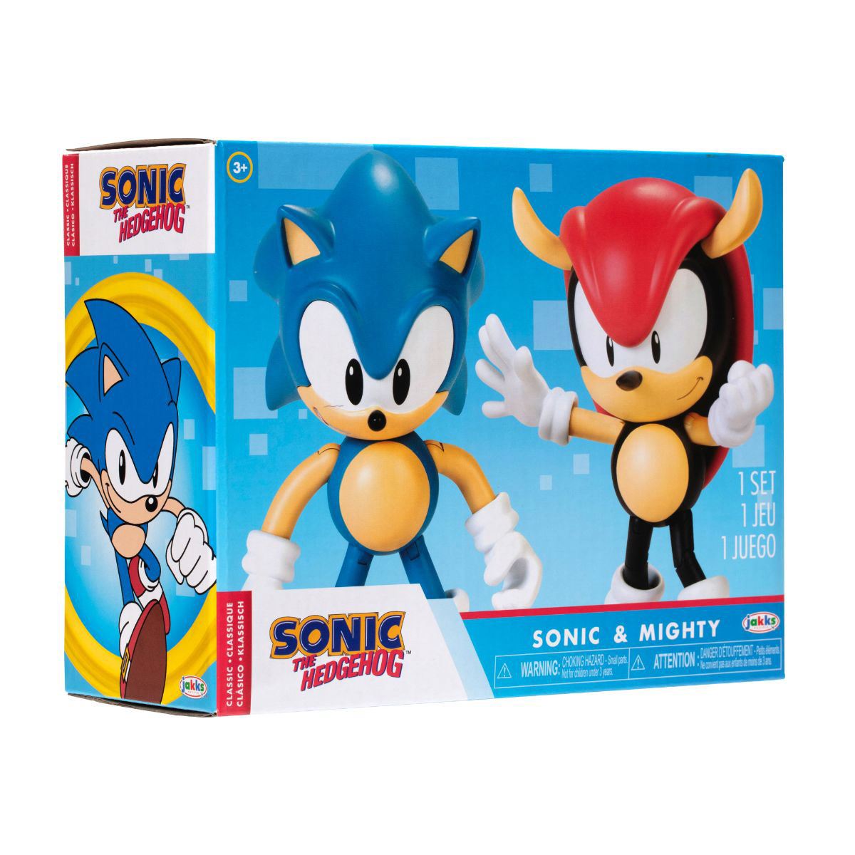 Sonic & Mighty 2 pack Classic Juego de Figuras 4"
