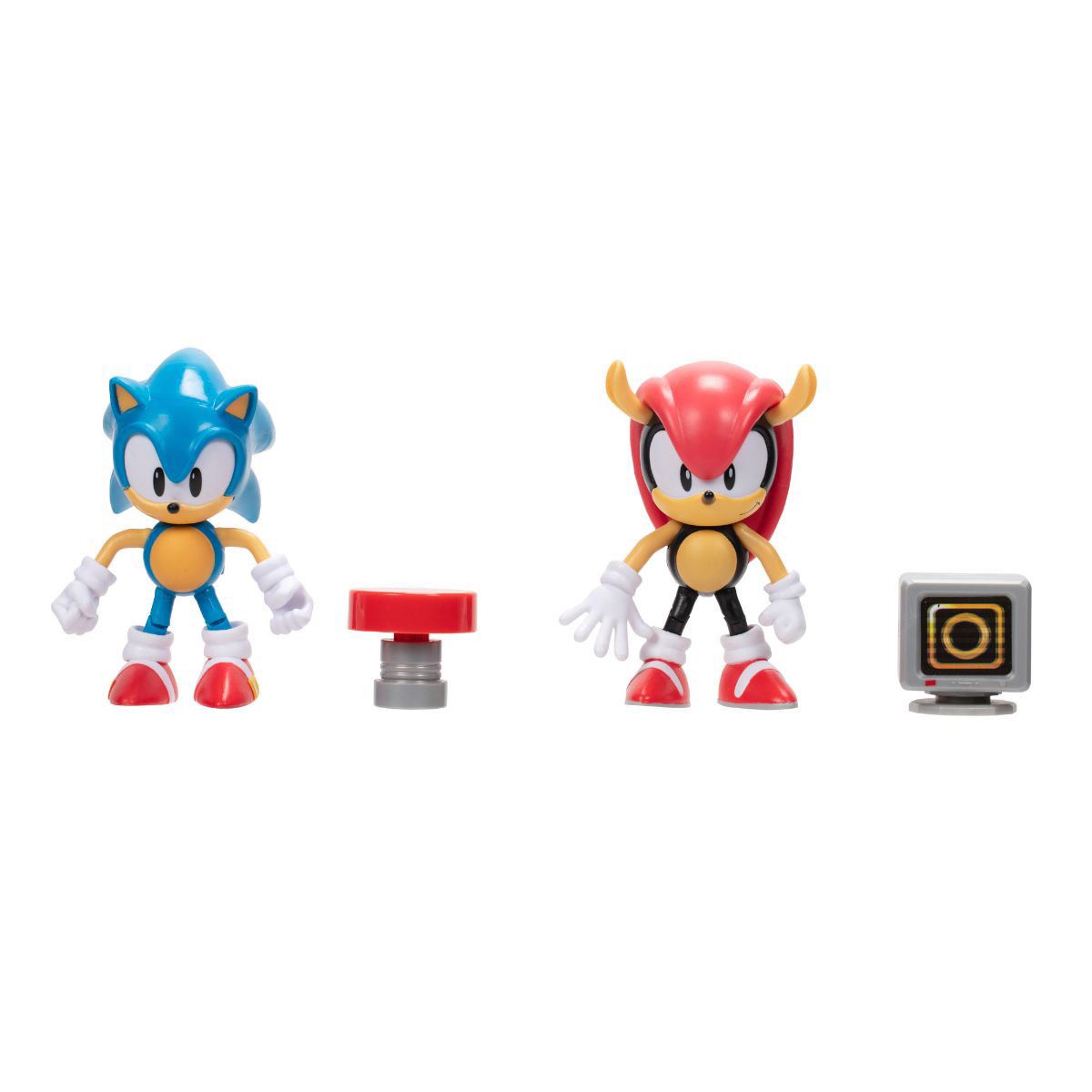 Sonic & Mighty 2 pack Classic Juego de Figuras 4"