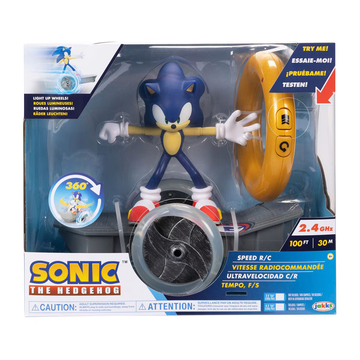 Patineta de Radio Control SONIC The Hedgehog