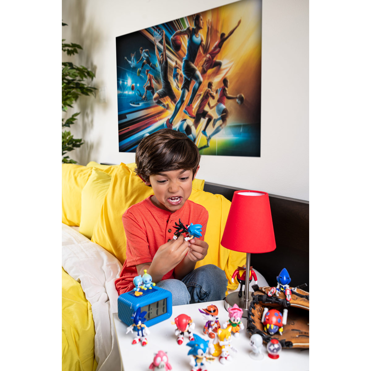 Figuras Articuladas SONIC THE HEDGEHOG de 2.5 Pulgadas