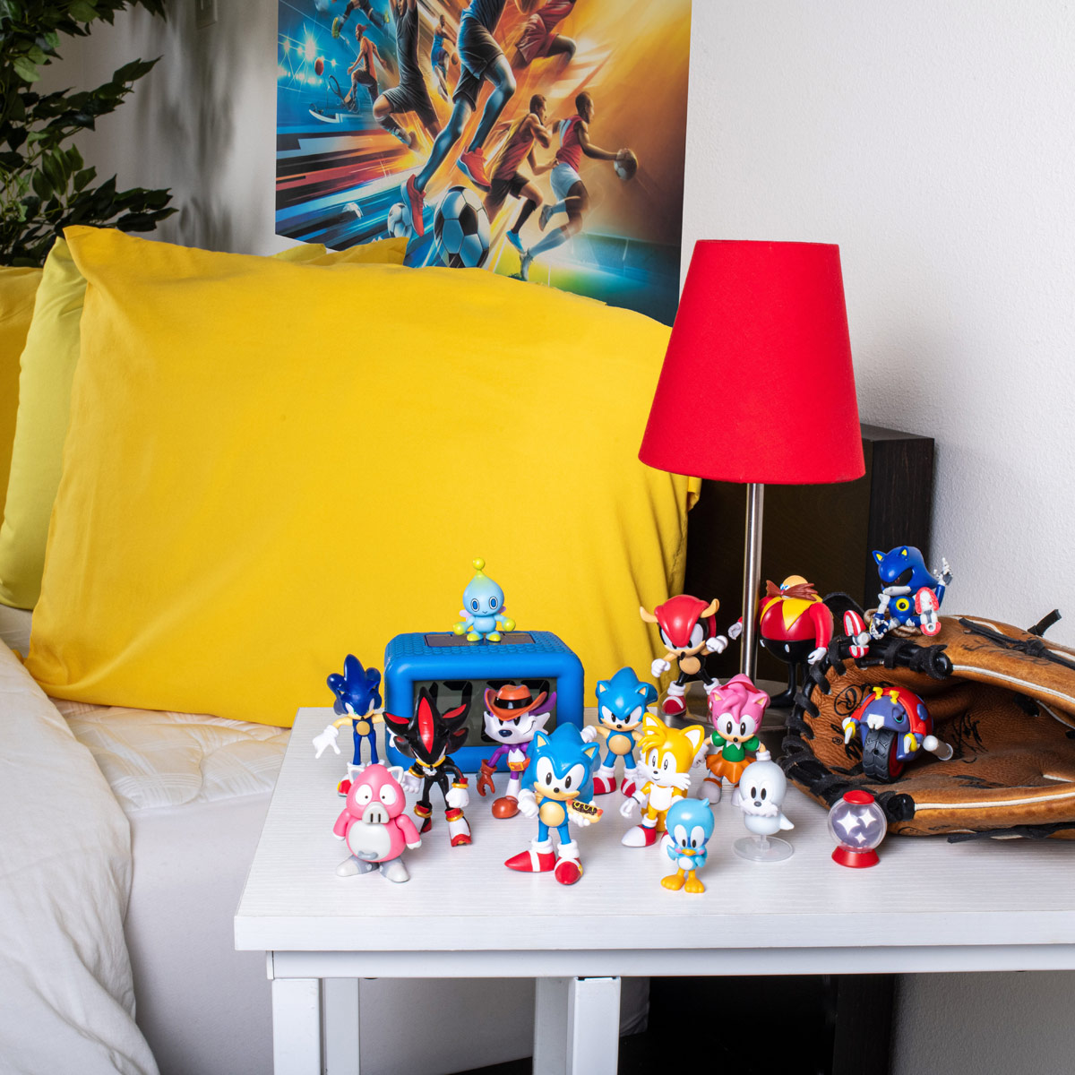 Figuras Articuladas SONIC THE HEDGEHOG de 2.5 Pulgadas