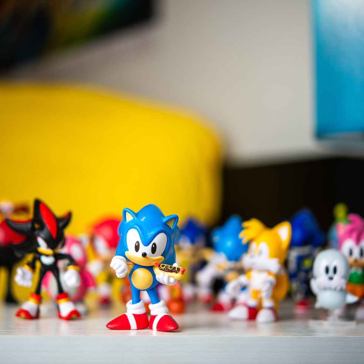 Figuras Articuladas SONIC THE HEDGEHOG de 2.5 Pulgadas