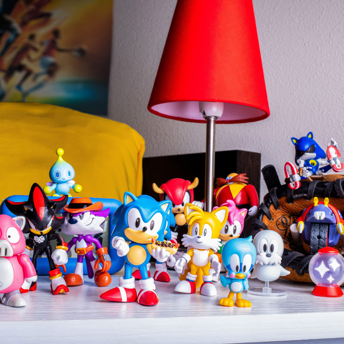 Figuras Articuladas SONIC THE HEDGEHOG de 2.5 Pulgadas