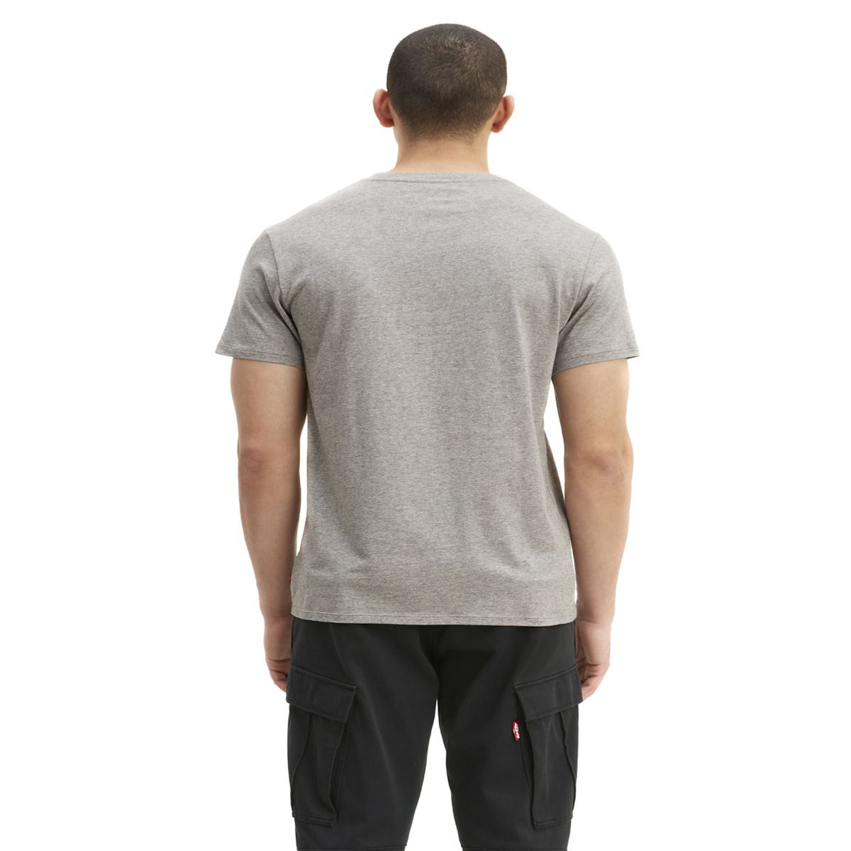 Playera MC Gris Levi's 2-Horse Graphic Tee Grande