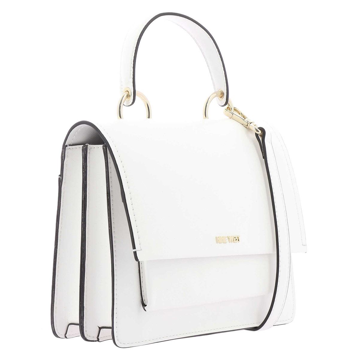 Bolso satchel Nine West blanco