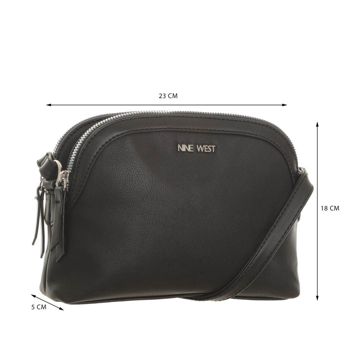 Bolsa Cross Body negra nym529069 Nine West