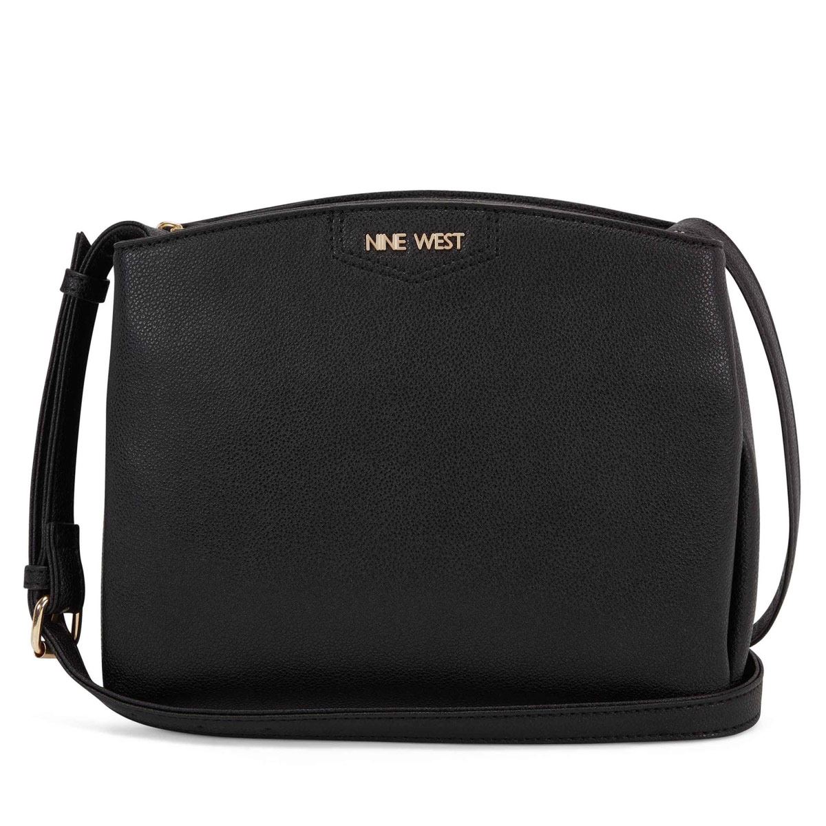 Bolsa cross body Nine West color negro Modelo NGX550770