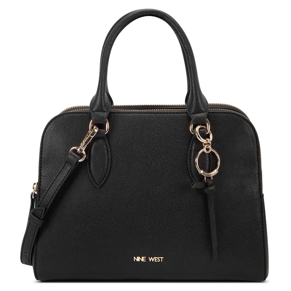 thumbnail image 2 of Nine West Innes Satchel Tote Nine West Shirin Mini Satchel In Black | Lyst Nine West Innes Satchel Handbags 2 of 9