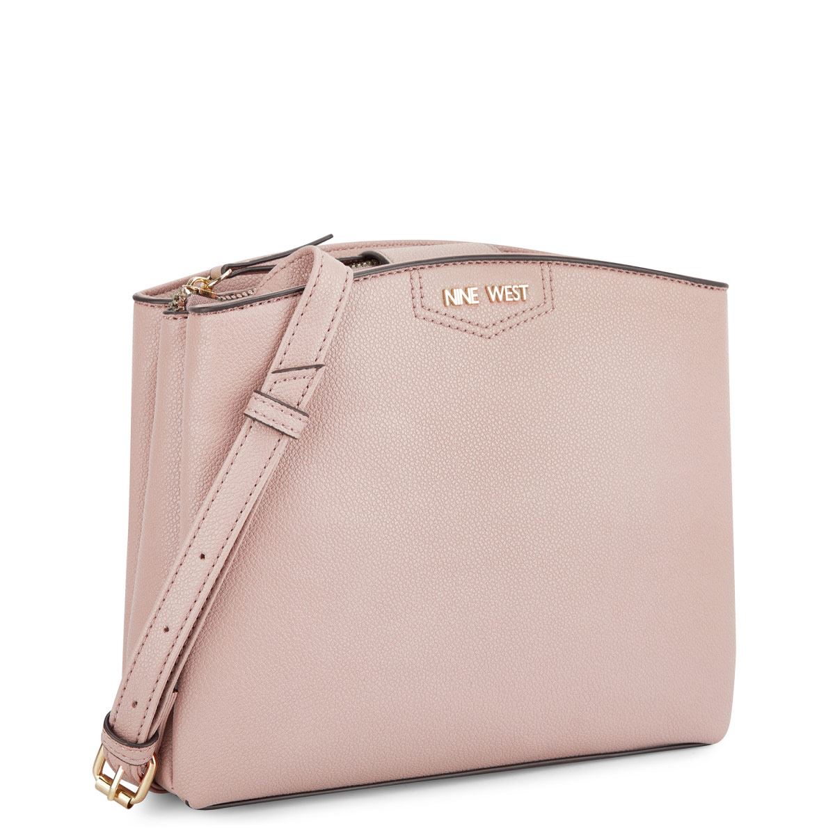 Bolsa cross body Nine west color rosa Modelo NGX550770