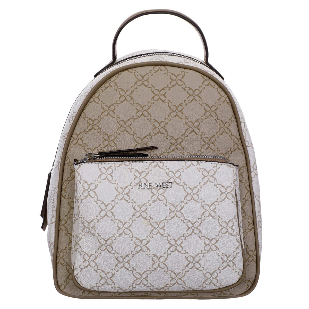 Mochila backpack Nine West color Blanco/Multi Modelo NYC549831