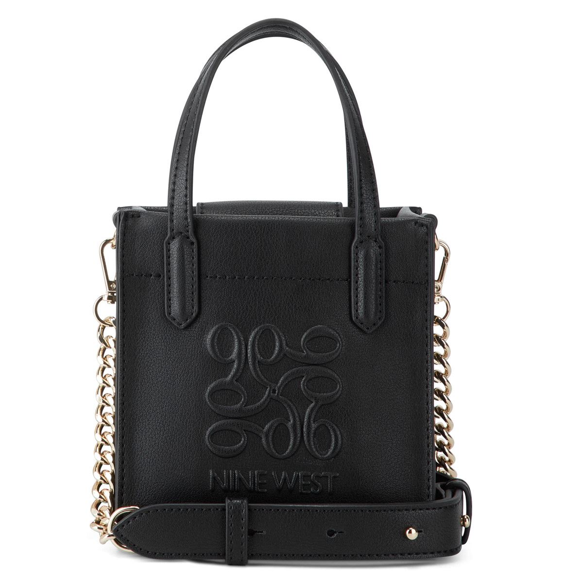 Bolsa tote Nine west color Negro