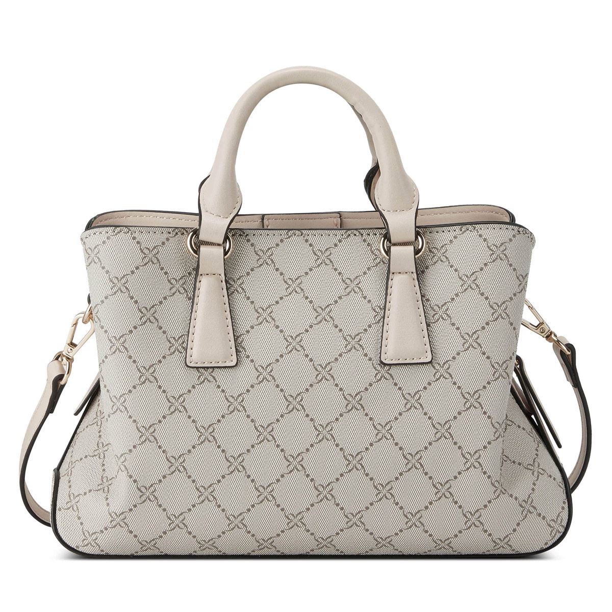 Bolsa satchel Nine west color Gris/Multi